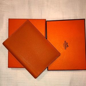 NWOT Hermès Vintage Globe-Trotter Agenda 5x3.5”